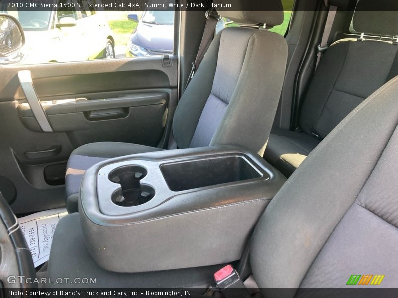 Front Seat of 2010 Sierra 1500 SL Extended Cab 4x4