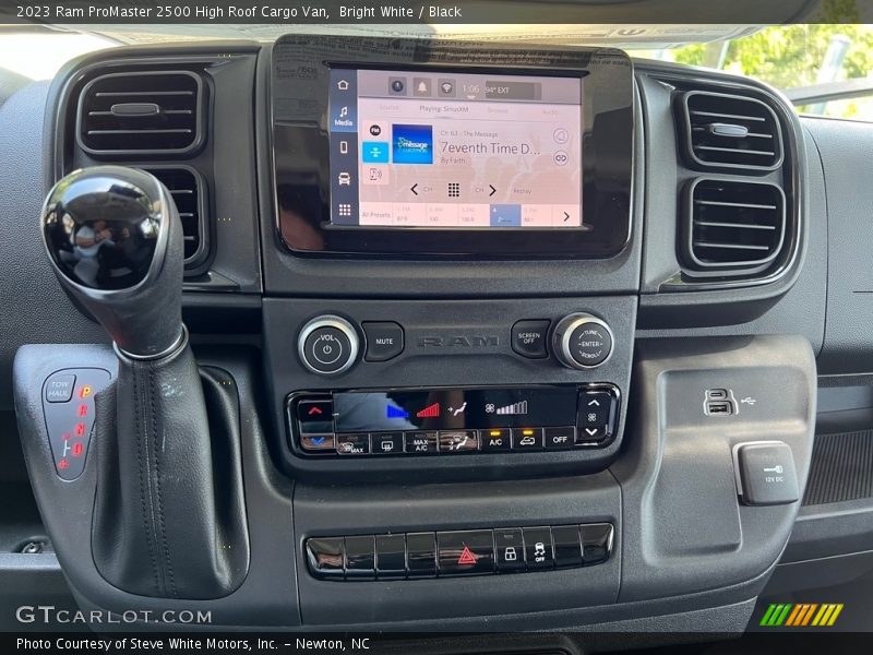 Controls of 2023 ProMaster 2500 High Roof Cargo Van