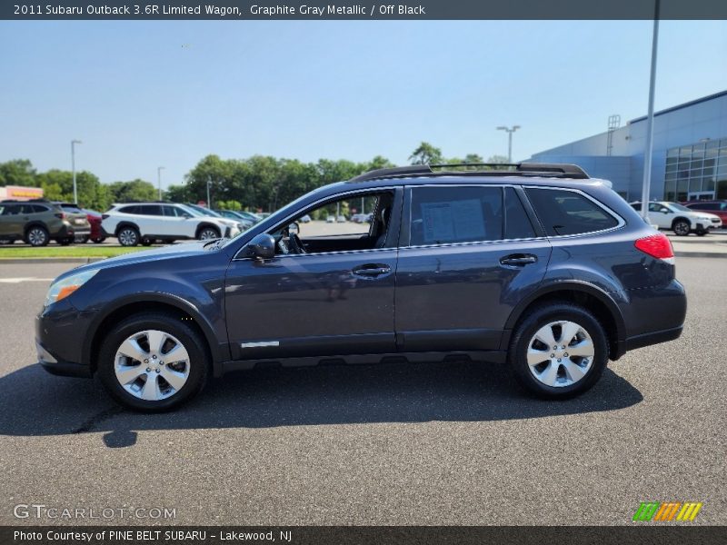  2011 Outback 3.6R Limited Wagon Graphite Gray Metallic