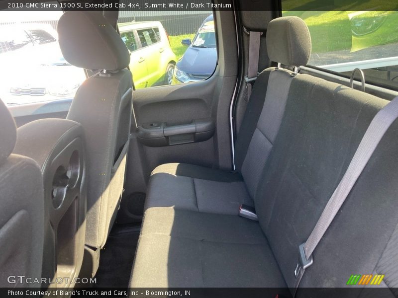 Summit White / Dark Titanium 2010 GMC Sierra 1500 SL Extended Cab 4x4