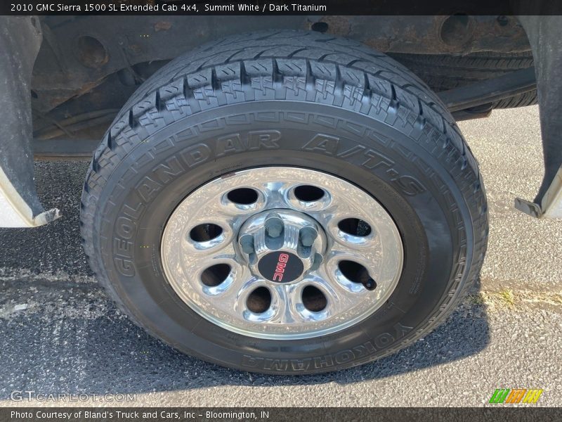  2010 Sierra 1500 SL Extended Cab 4x4 Wheel
