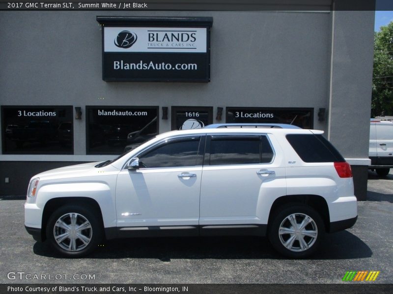 Summit White / Jet Black 2017 GMC Terrain SLT