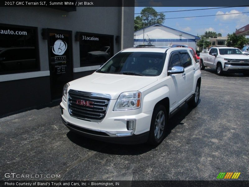 Summit White / Jet Black 2017 GMC Terrain SLT