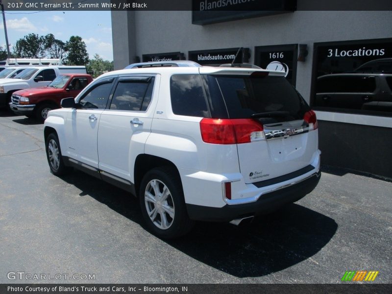 Summit White / Jet Black 2017 GMC Terrain SLT