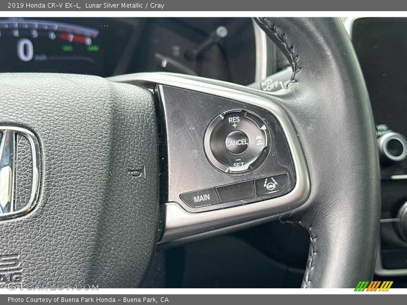 Lunar Silver Metallic / Gray 2019 Honda CR-V EX-L