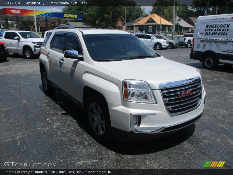 Summit White / Jet Black 2017 GMC Terrain SLT