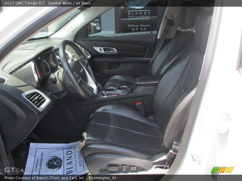 Summit White / Jet Black 2017 GMC Terrain SLT