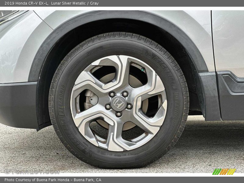 Lunar Silver Metallic / Gray 2019 Honda CR-V EX-L