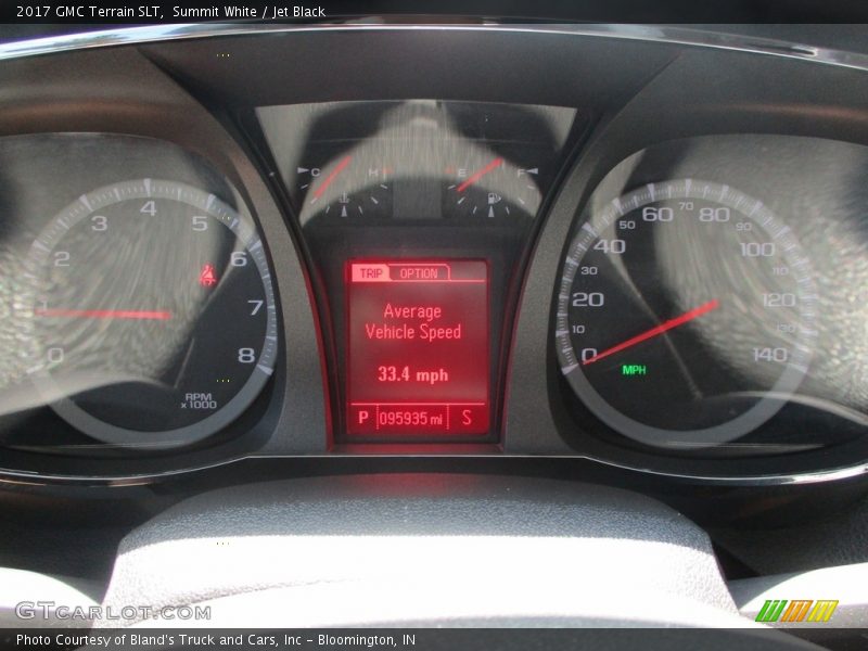 Summit White / Jet Black 2017 GMC Terrain SLT