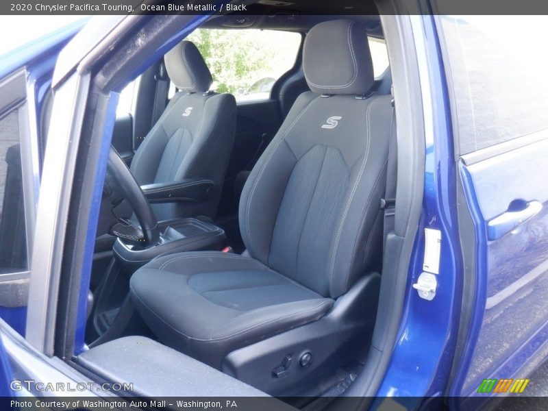 Ocean Blue Metallic / Black 2020 Chrysler Pacifica Touring