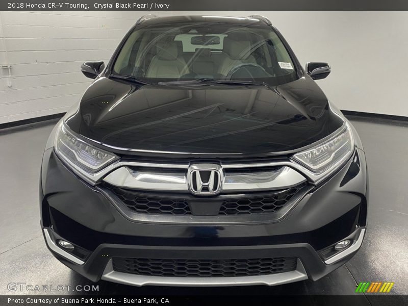 Crystal Black Pearl / Ivory 2018 Honda CR-V Touring