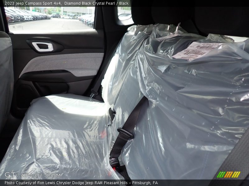 Diamond Black Crystal Pearl / Black 2023 Jeep Compass Sport 4x4