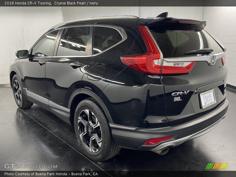 Crystal Black Pearl / Ivory 2018 Honda CR-V Touring