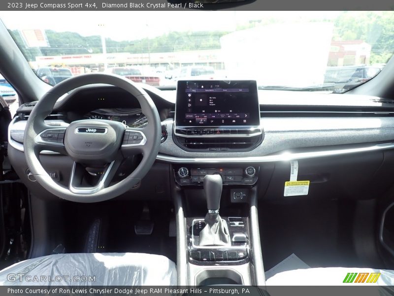 Dashboard of 2023 Compass Sport 4x4