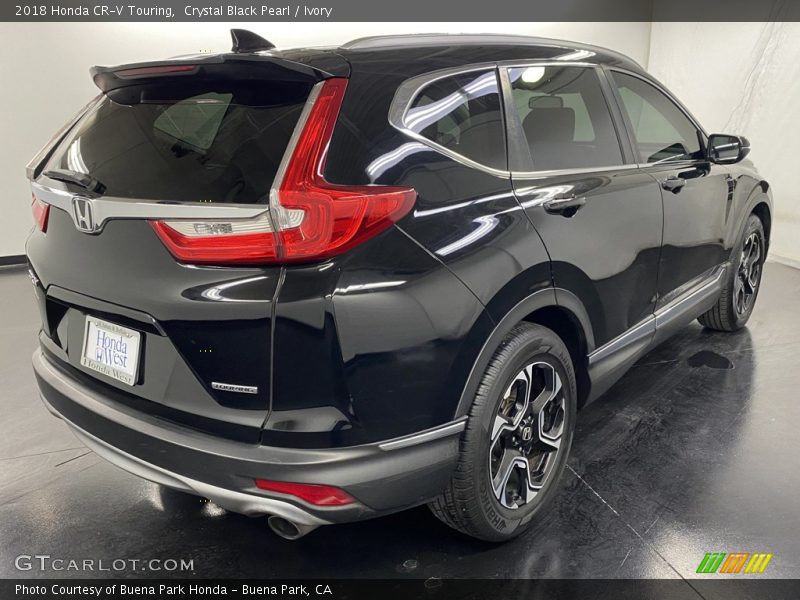 Crystal Black Pearl / Ivory 2018 Honda CR-V Touring