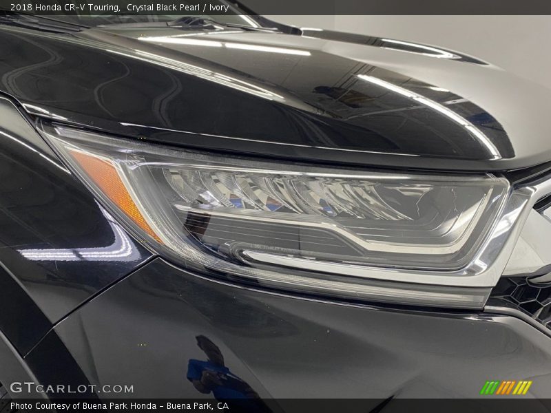 Crystal Black Pearl / Ivory 2018 Honda CR-V Touring