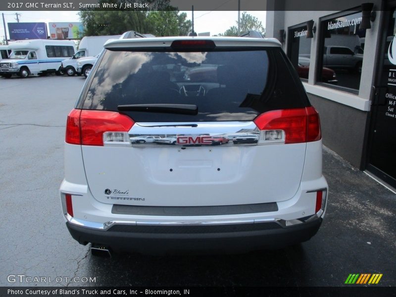 Summit White / Jet Black 2017 GMC Terrain SLT