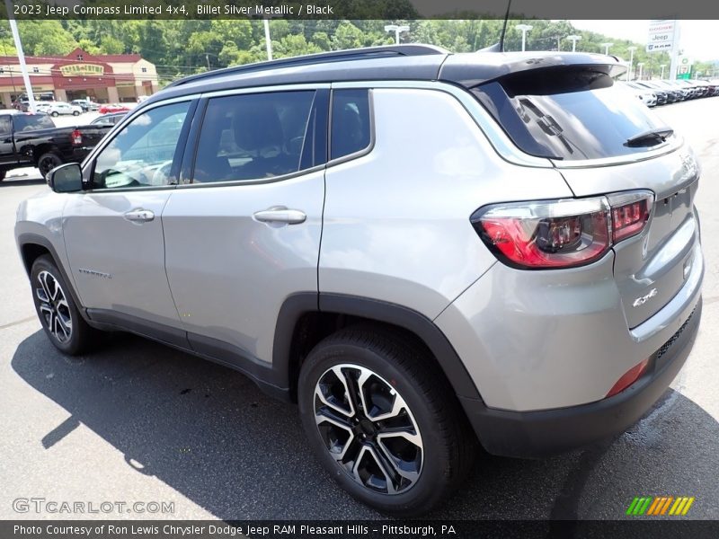 Billet Silver Metallic / Black 2023 Jeep Compass Limited 4x4