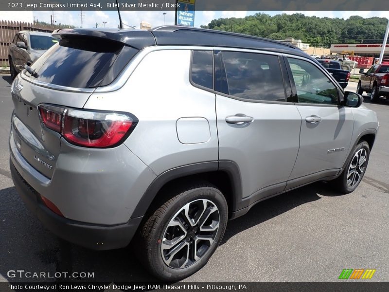 Billet Silver Metallic / Black 2023 Jeep Compass Limited 4x4