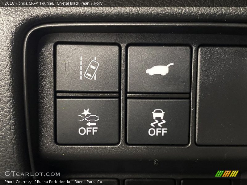Crystal Black Pearl / Ivory 2018 Honda CR-V Touring