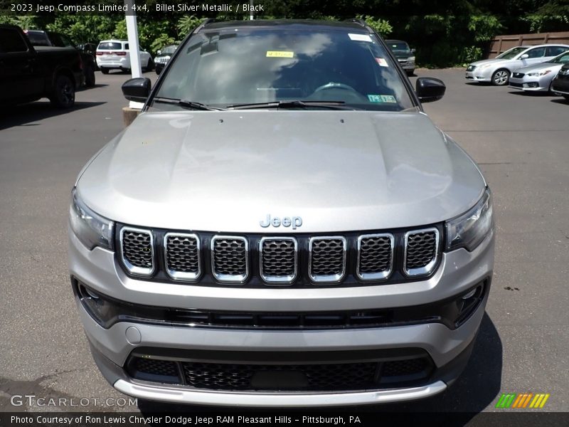 Billet Silver Metallic / Black 2023 Jeep Compass Limited 4x4