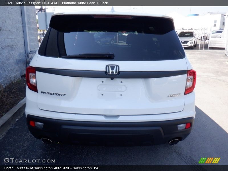 Platinum White Pearl / Black 2020 Honda Passport EX-L AWD