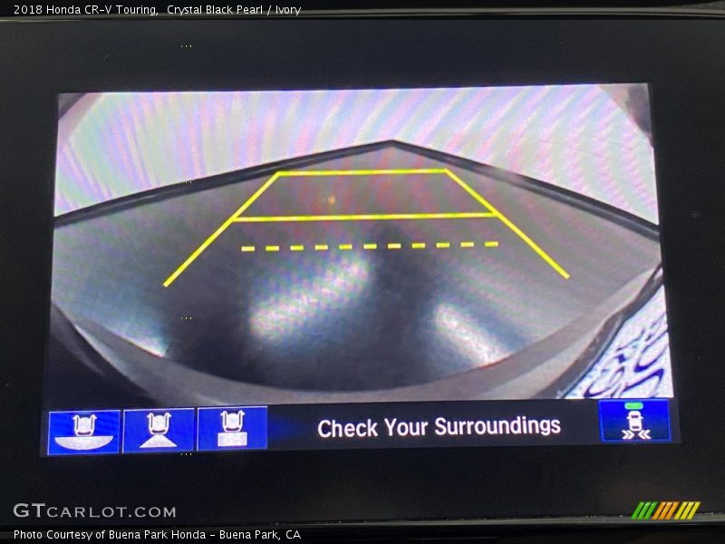 Crystal Black Pearl / Ivory 2018 Honda CR-V Touring