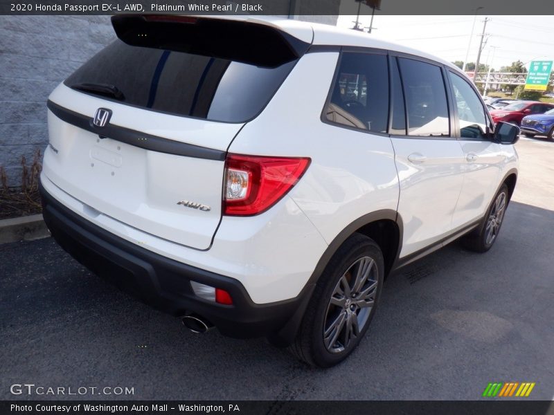 Platinum White Pearl / Black 2020 Honda Passport EX-L AWD