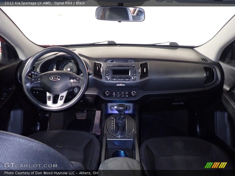 Signal Red / Black 2012 Kia Sportage LX AWD