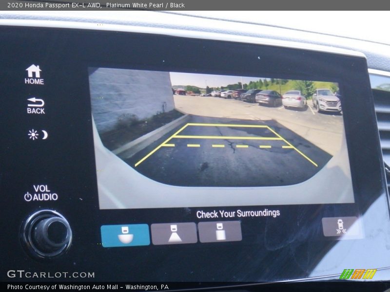 Platinum White Pearl / Black 2020 Honda Passport EX-L AWD