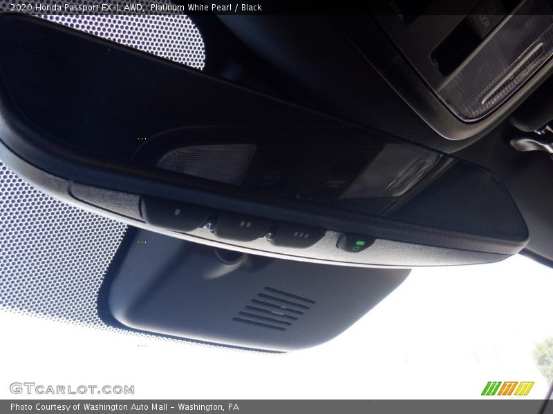 Platinum White Pearl / Black 2020 Honda Passport EX-L AWD