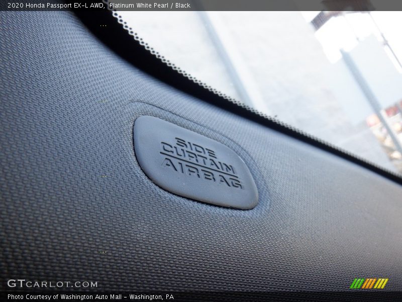 Platinum White Pearl / Black 2020 Honda Passport EX-L AWD