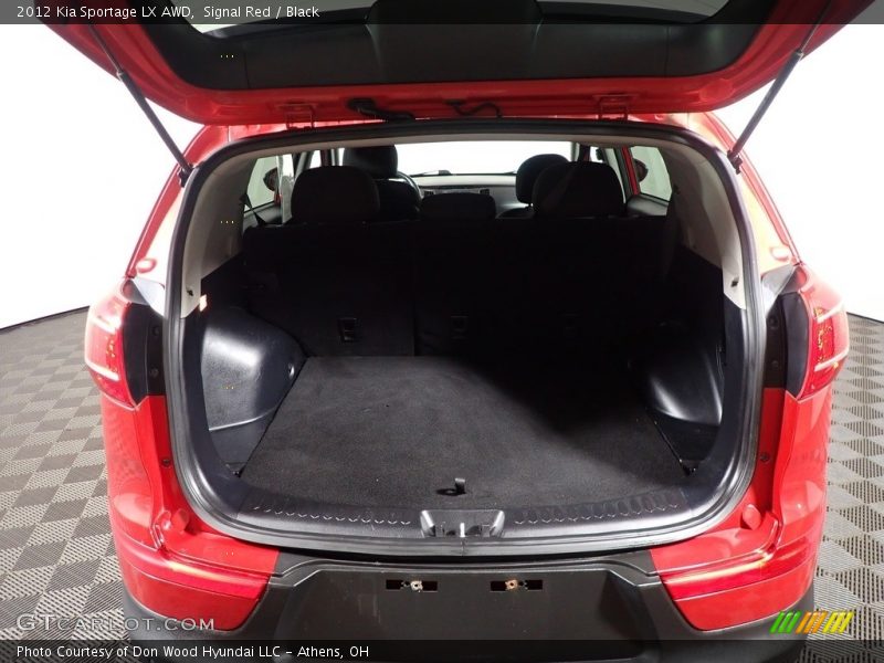 Signal Red / Black 2012 Kia Sportage LX AWD