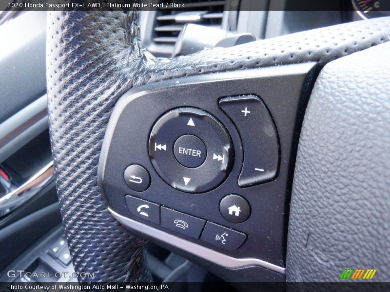 Platinum White Pearl / Black 2020 Honda Passport EX-L AWD