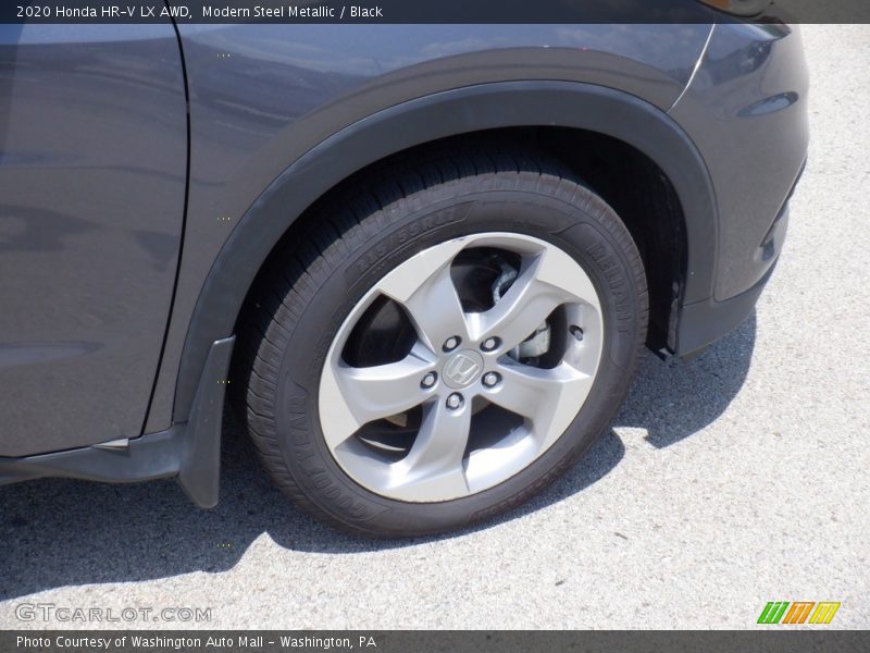 Modern Steel Metallic / Black 2020 Honda HR-V LX AWD