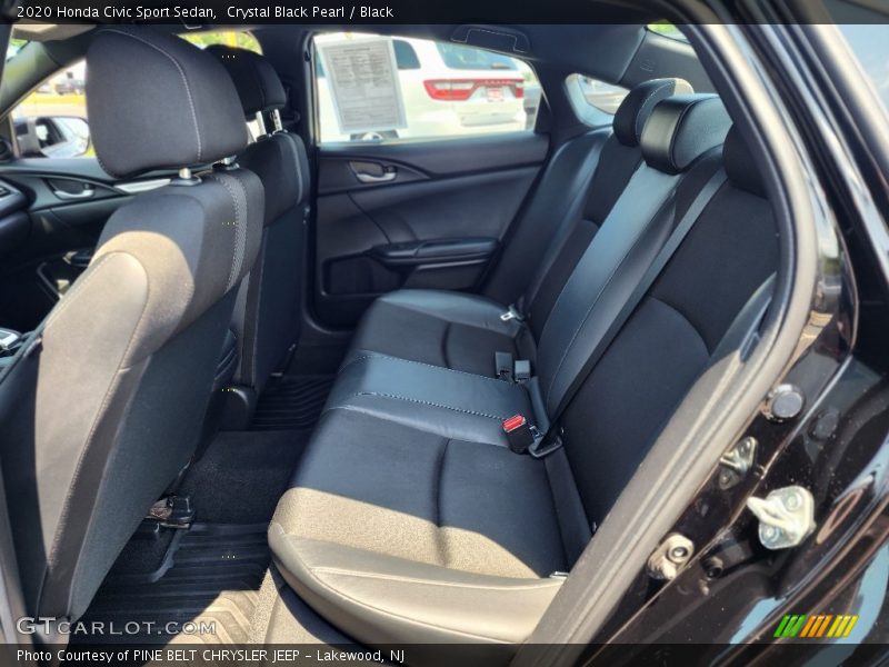 Crystal Black Pearl / Black 2020 Honda Civic Sport Sedan