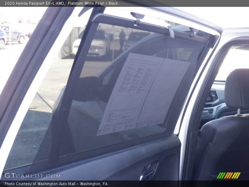 Platinum White Pearl / Black 2020 Honda Passport EX-L AWD