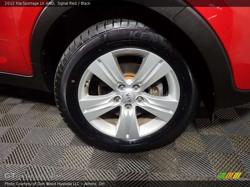 Signal Red / Black 2012 Kia Sportage LX AWD