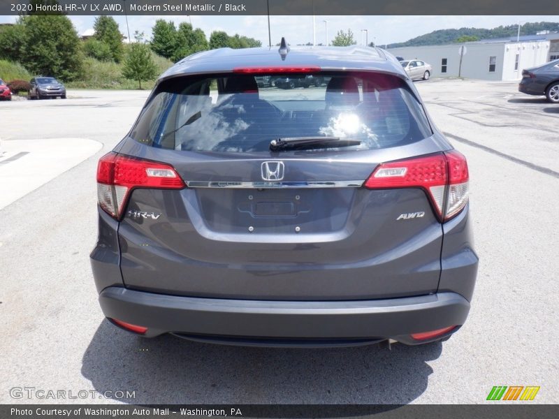 Modern Steel Metallic / Black 2020 Honda HR-V LX AWD