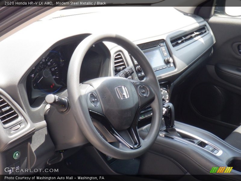 Modern Steel Metallic / Black 2020 Honda HR-V LX AWD
