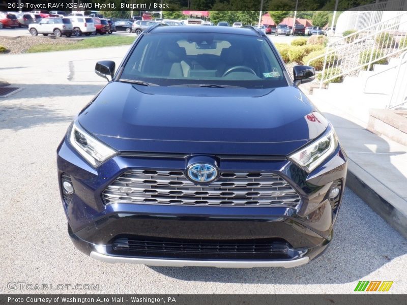 Blueprint / Black 2019 Toyota RAV4 XSE AWD Hybrid
