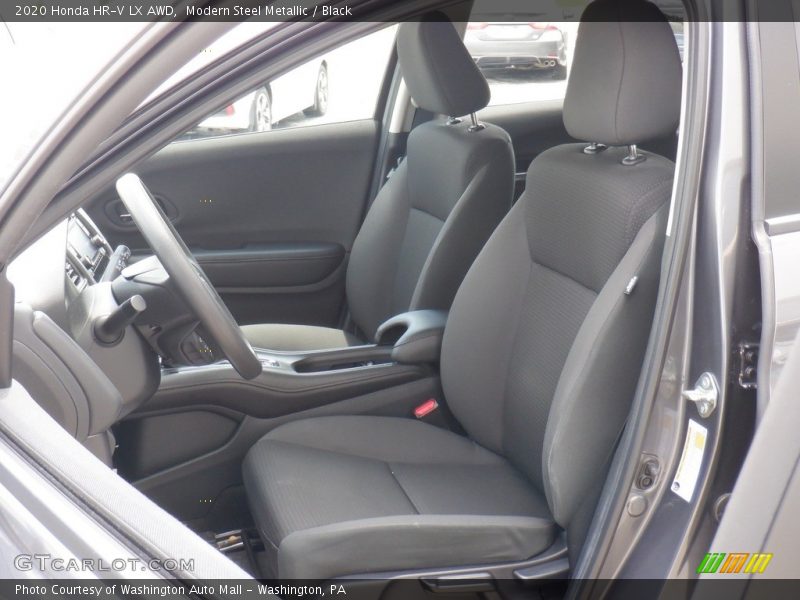 Modern Steel Metallic / Black 2020 Honda HR-V LX AWD
