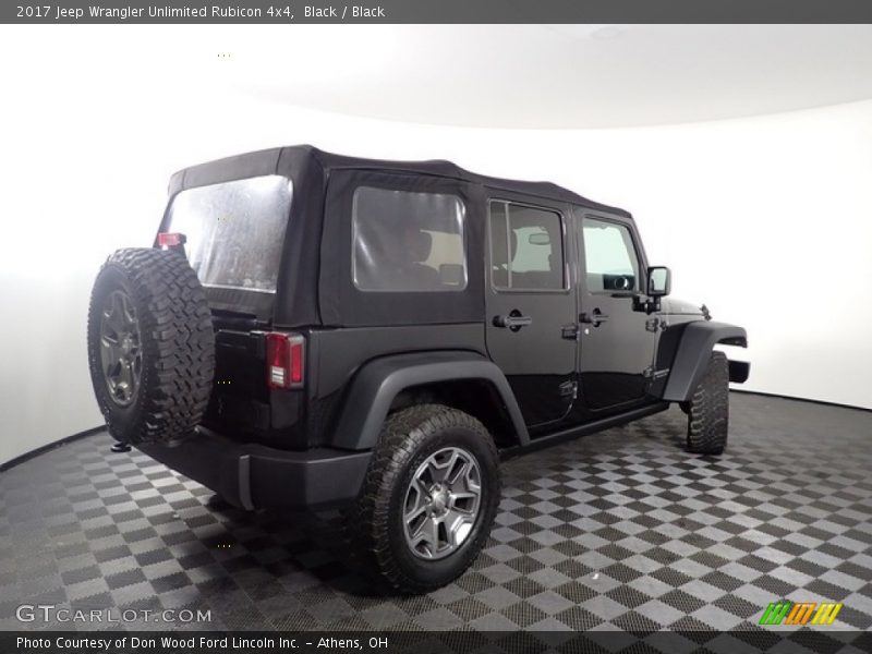 Black / Black 2017 Jeep Wrangler Unlimited Rubicon 4x4