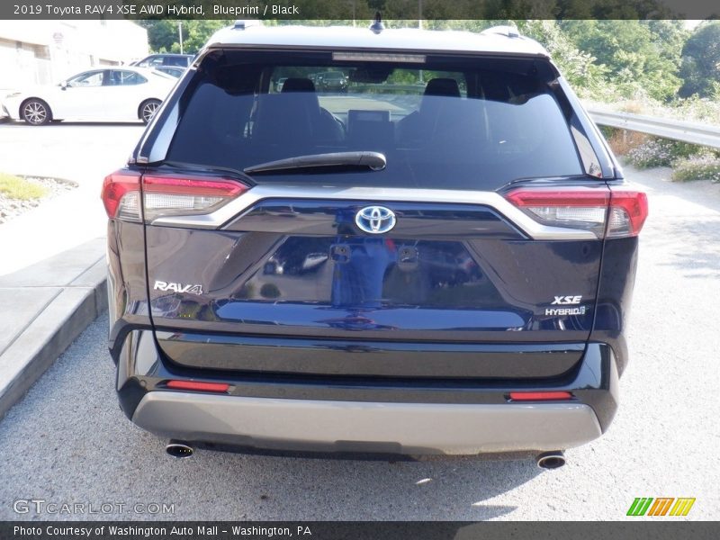 Blueprint / Black 2019 Toyota RAV4 XSE AWD Hybrid