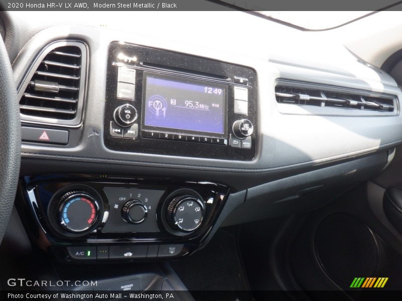 Modern Steel Metallic / Black 2020 Honda HR-V LX AWD