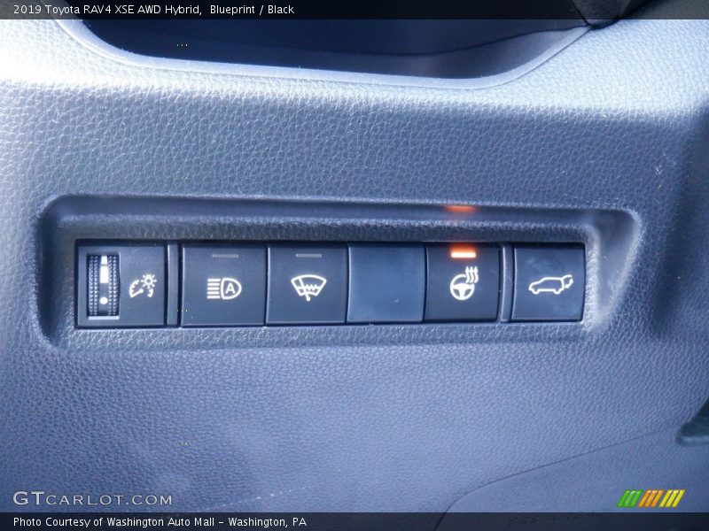 Blueprint / Black 2019 Toyota RAV4 XSE AWD Hybrid