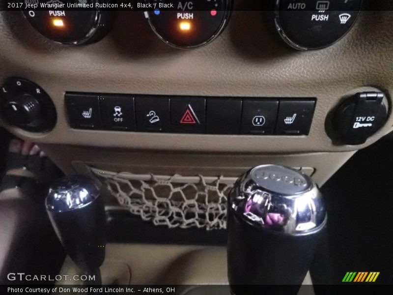 Black / Black 2017 Jeep Wrangler Unlimited Rubicon 4x4