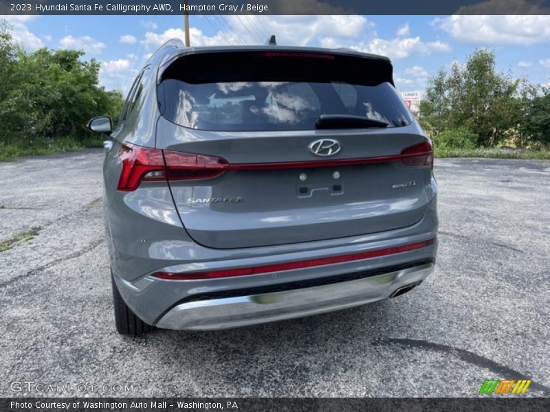 Hampton Gray / Beige 2023 Hyundai Santa Fe Calligraphy AWD