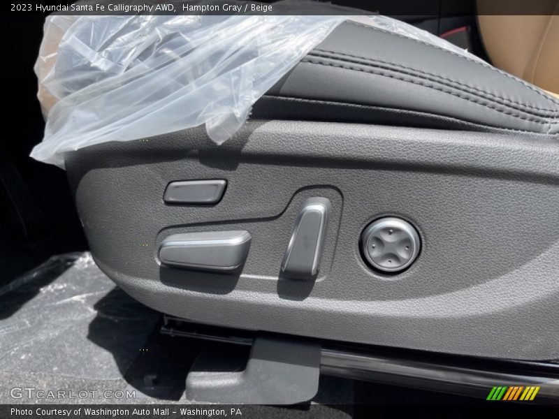 Hampton Gray / Beige 2023 Hyundai Santa Fe Calligraphy AWD