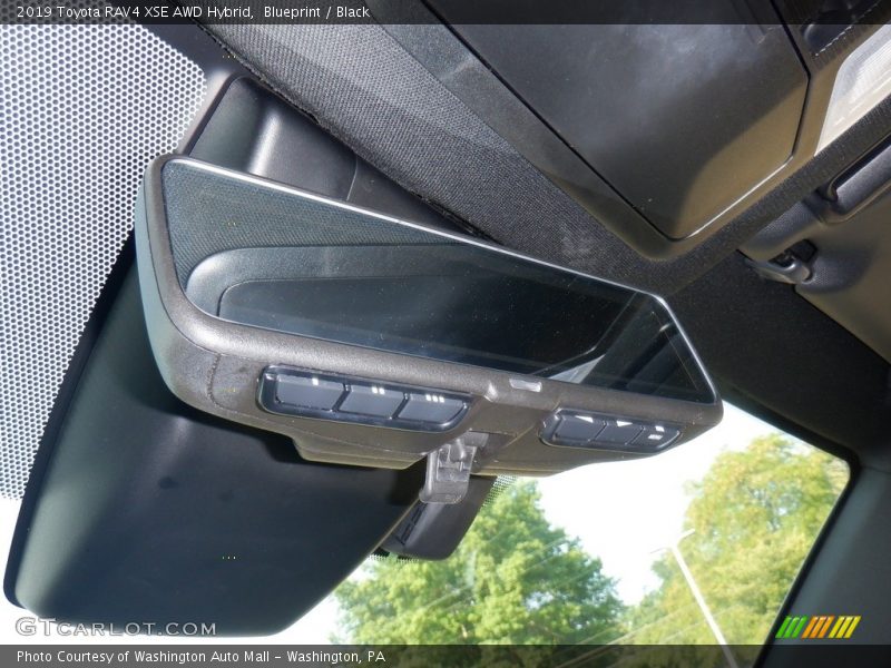 Blueprint / Black 2019 Toyota RAV4 XSE AWD Hybrid